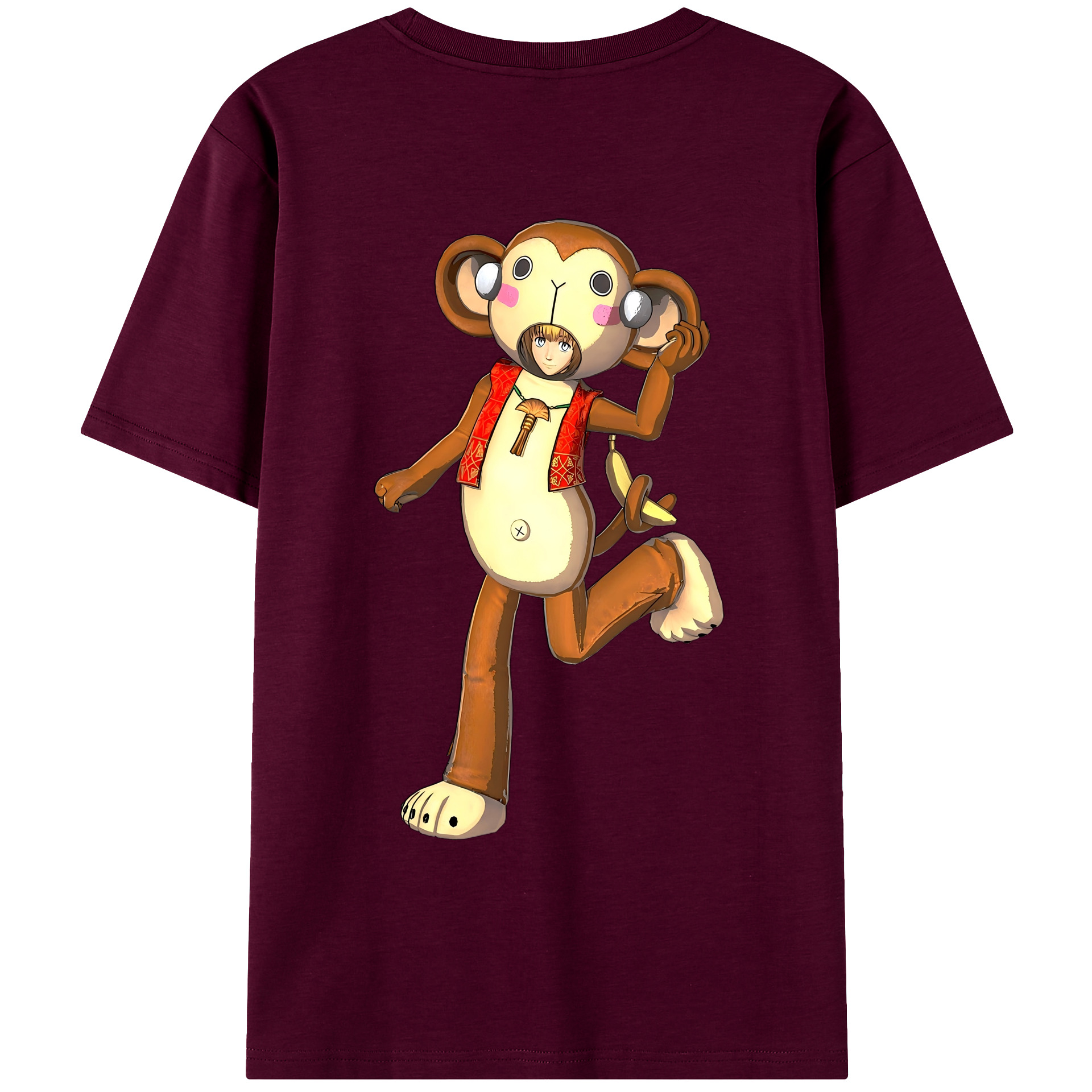 （画像用） 進撃の巨人 アルミン·アルレルト Attack on Titan Armin Arlert レディース半袖Tシャツ(バックプリント)